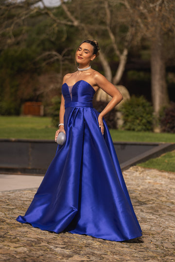 Vestido Funchal - Azulão