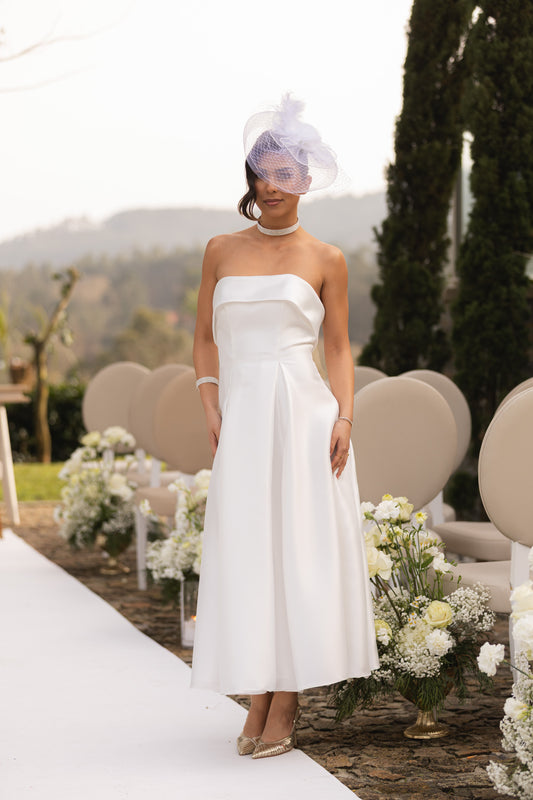 Vestido Viena - Branco