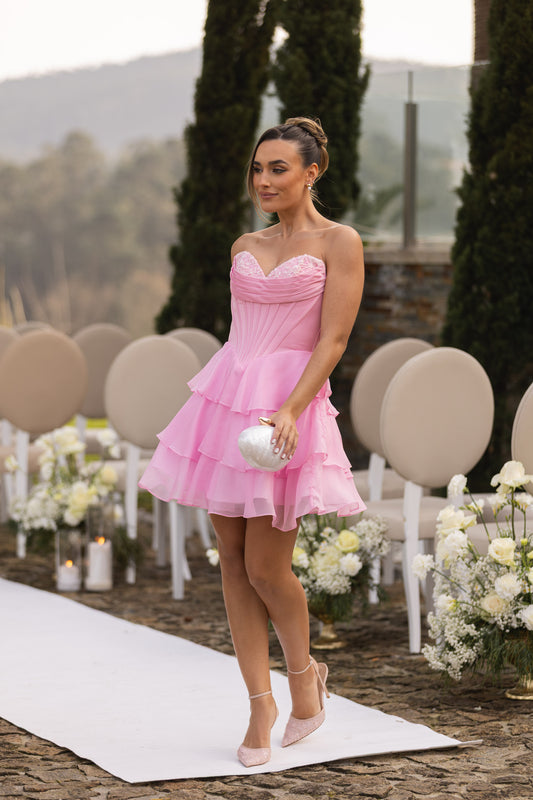 Vestido Porto Rico - Rosa