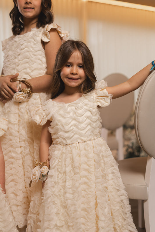 Vestido Antonella - Bege