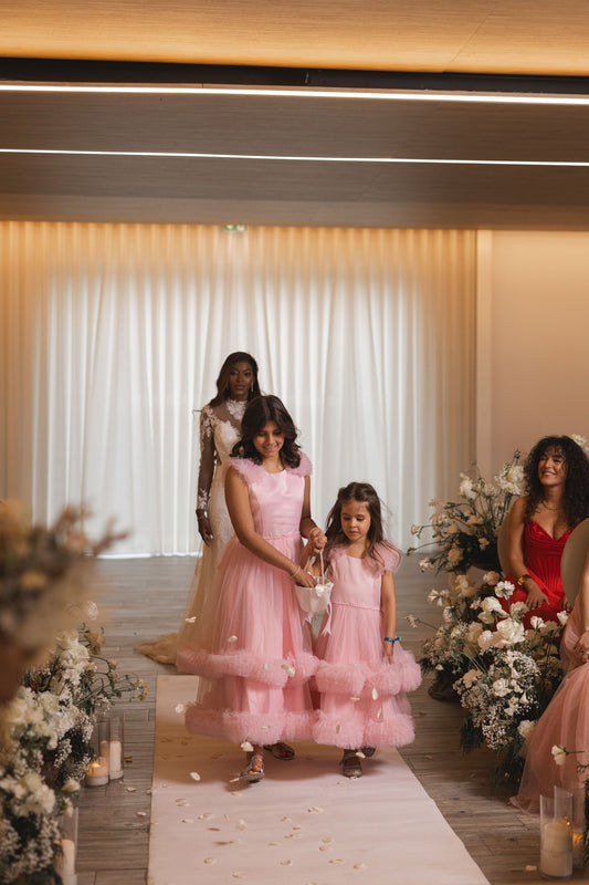 Vestido Maria Flor - Rosa