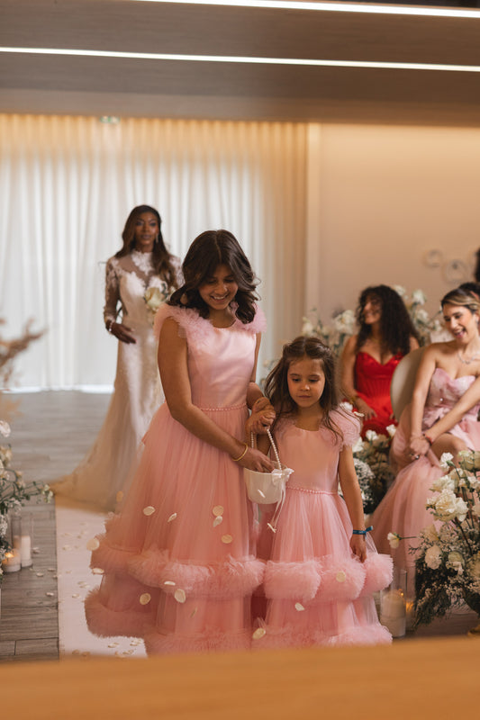 Vestido Maria Flor - Rosa