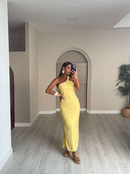 Vestido Alba - Amarelo
