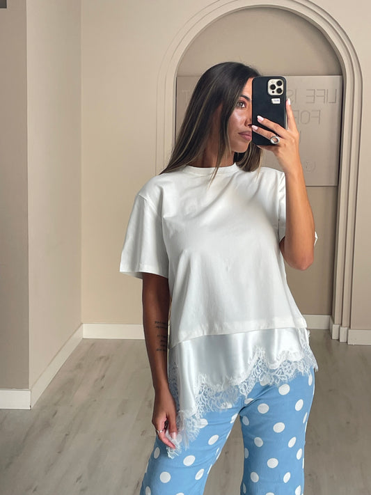 Tshirt Cindy - Branca