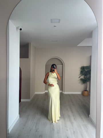 Vestido Papoila - Amarelo
