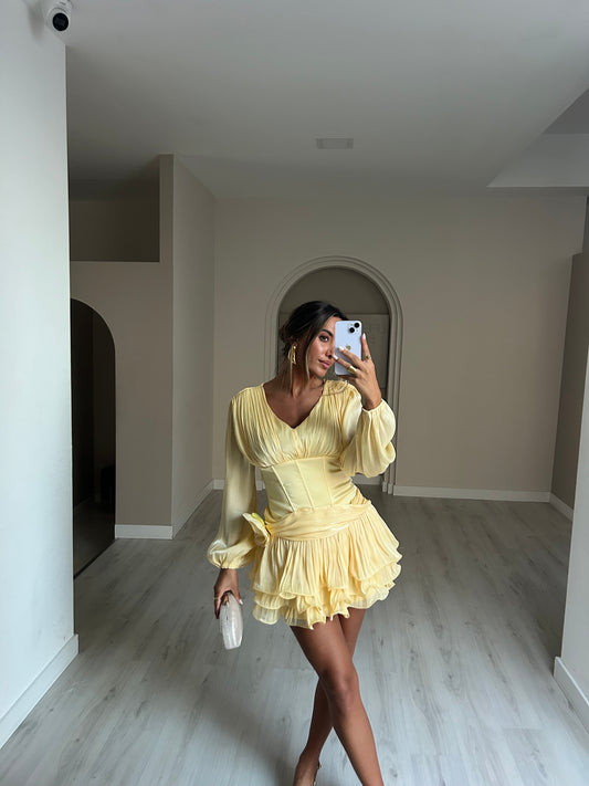 Vestido Melissa - Amarelo