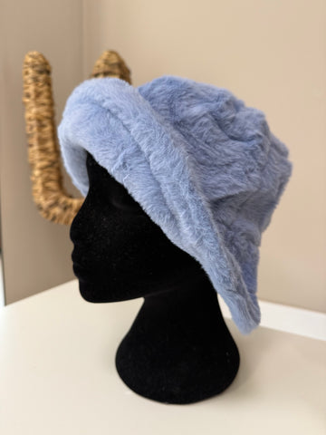 Chapéu de Pelo Curto - Azul Bebé