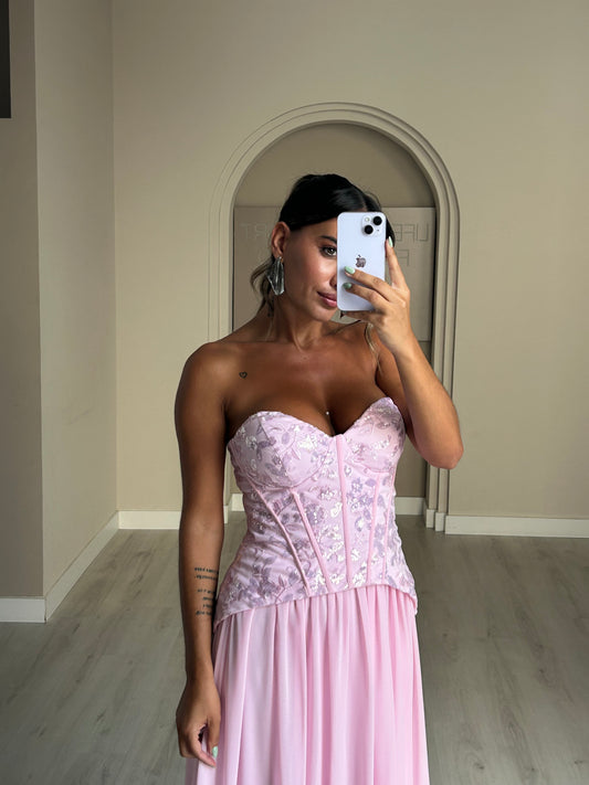 Vestido Hera - Rosa