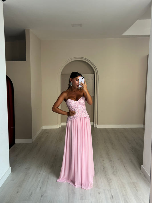 Vestido Hera - Rosa