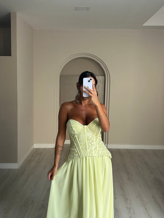 Vestido Hera - Amarelo