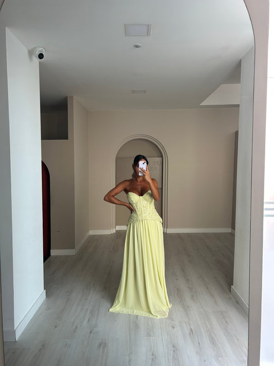 Vestido Hera - Amarelo