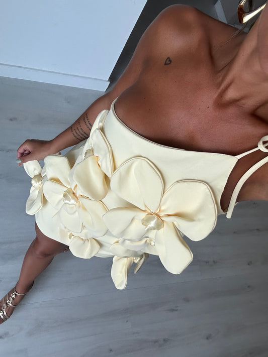 Vestido Clara - Amarelo