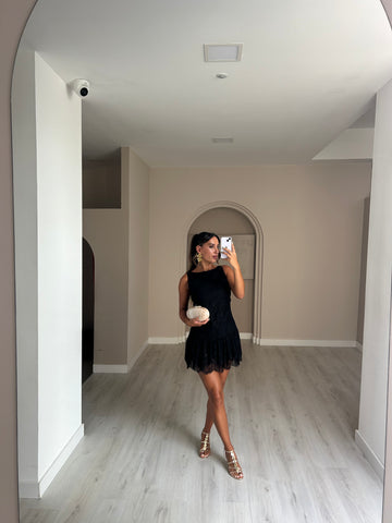 Vestido Bella - Preto