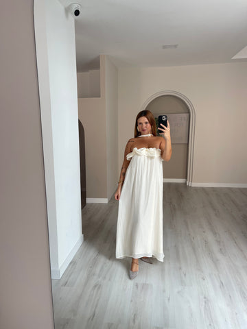 Vestido íris - branco