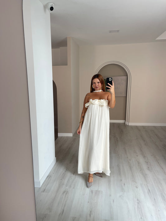 Vestido íris - branco