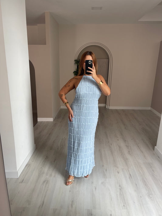 Vestido Amy - azul bebé