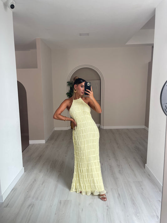 Vestido Amy - amarelo