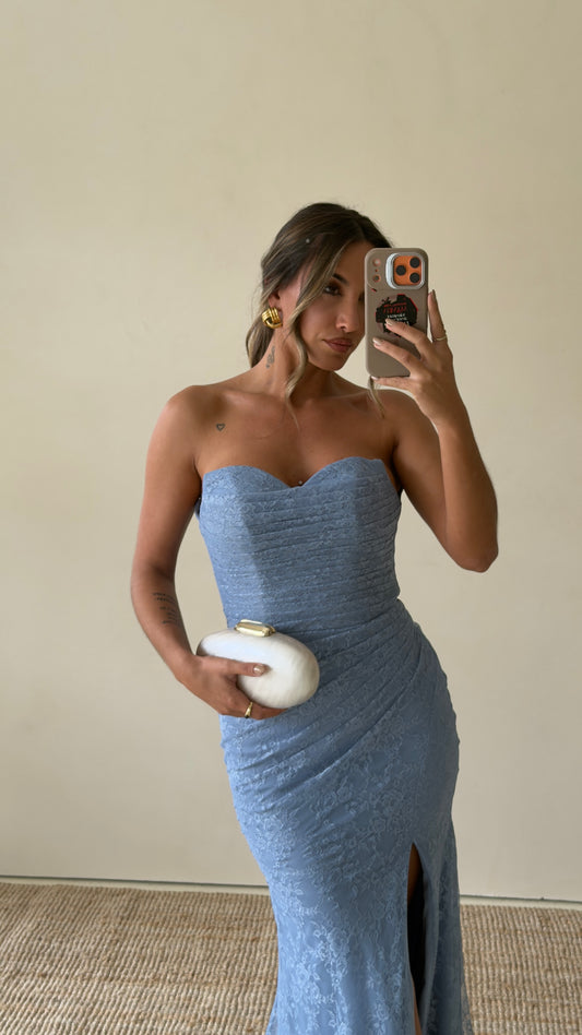 Vestido Cravo - Azul