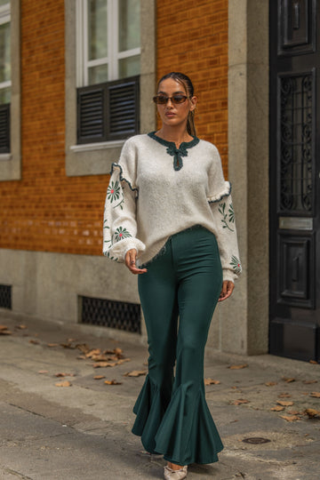 Camisola Tulipa - Branco